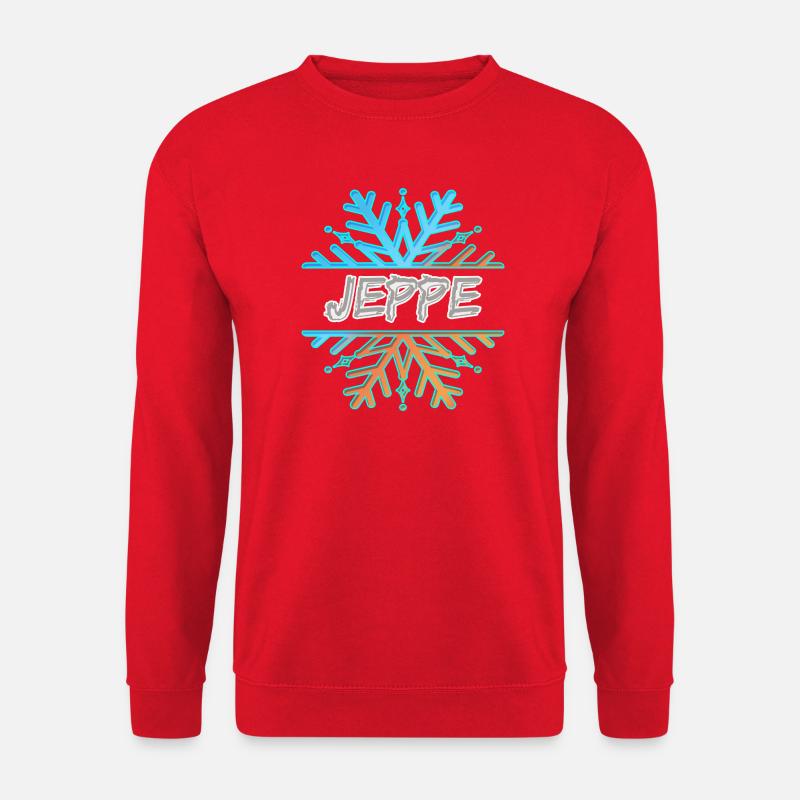Jeppe - Unisex Pullover - Rot