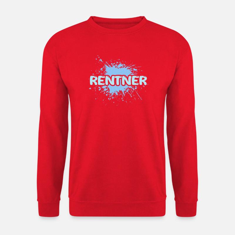 Job Rentner - Unisex Pullover - Rot