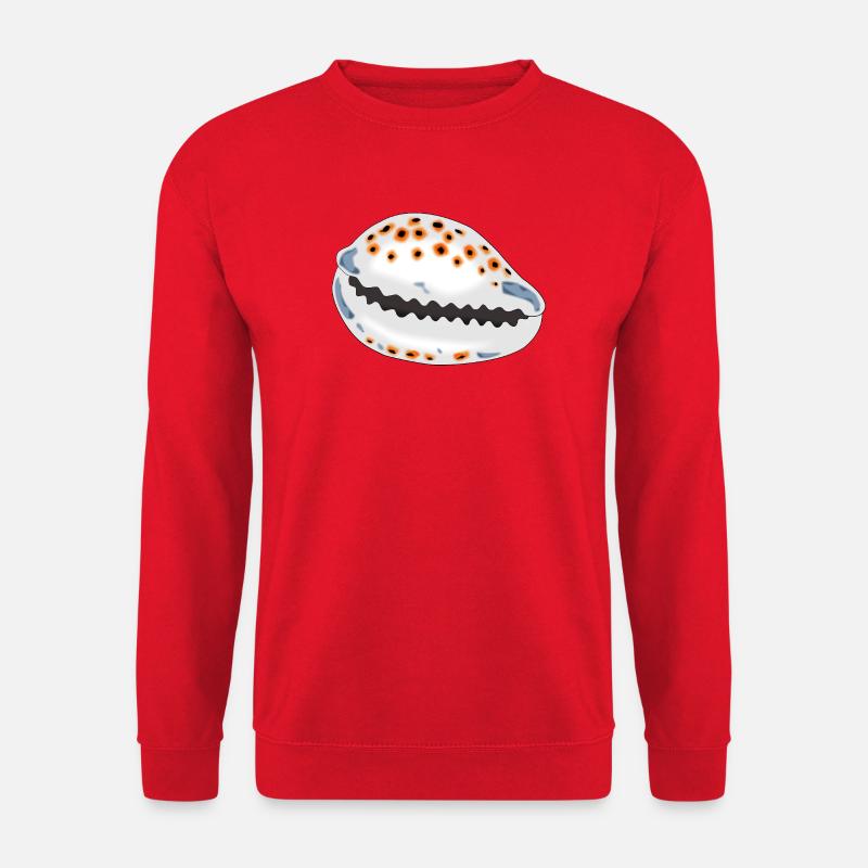 Shell with dots - Unisex Sweatshirt - red