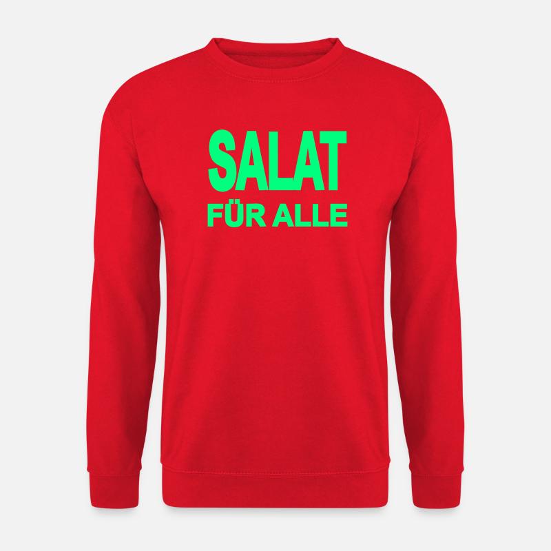 Salat - Unisex Pullover - Rot