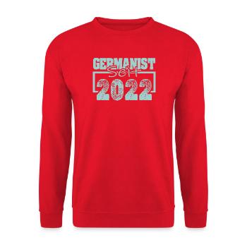 Appointment 2022 - Unisex Sweatshirt - red - Front - Alina (178cm) & Michal (187cm)