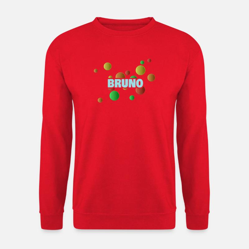 Bruno - Unisex Pullover - Rot