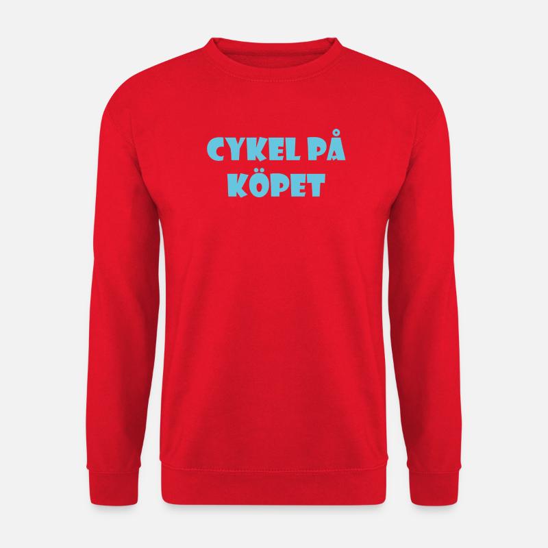 Talking Duva – Göteborg-Humor - Unisex Pullover - Rot