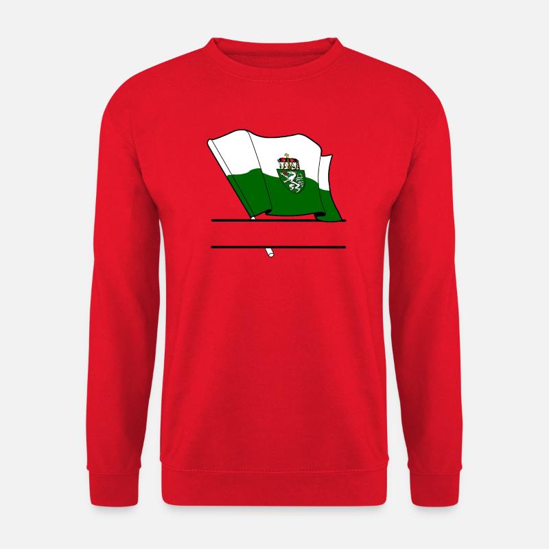 Steiermarkflagge – Namensraum - Unisex Pullover - Rot