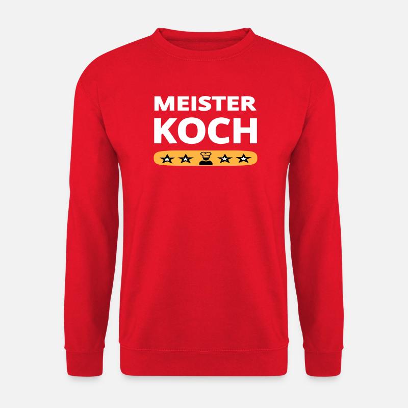 Koch - Unisex Pullover - Rot