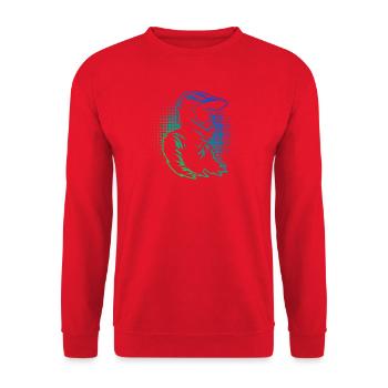 Motocross Fokus pur - Unisex Pullover - Rot - Vorne - Alina (178cm) & Michal (187cm)