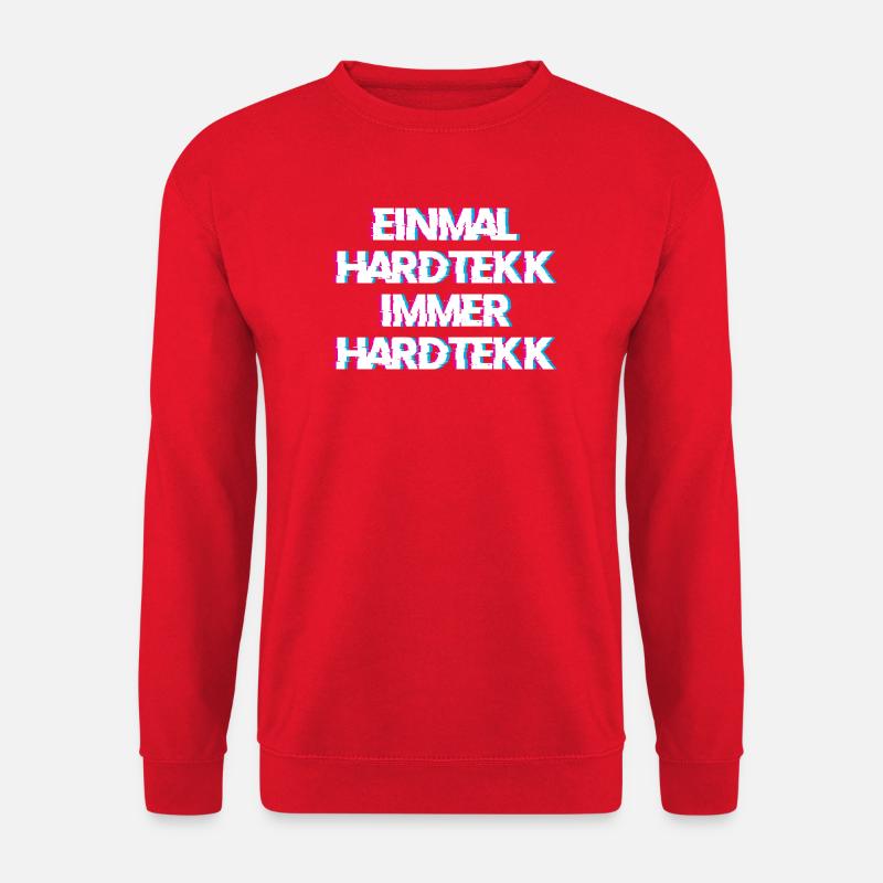 Hardtekk Tekk - Unisex Pullover - Rot