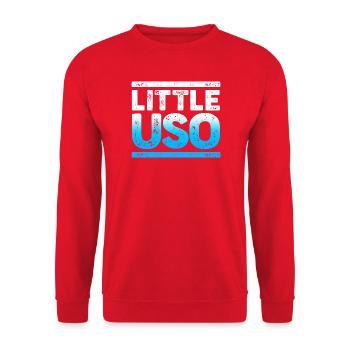 Samoa - Unisex Sweatshirt - red - Front - Alina (178cm) & Michal (187cm)
