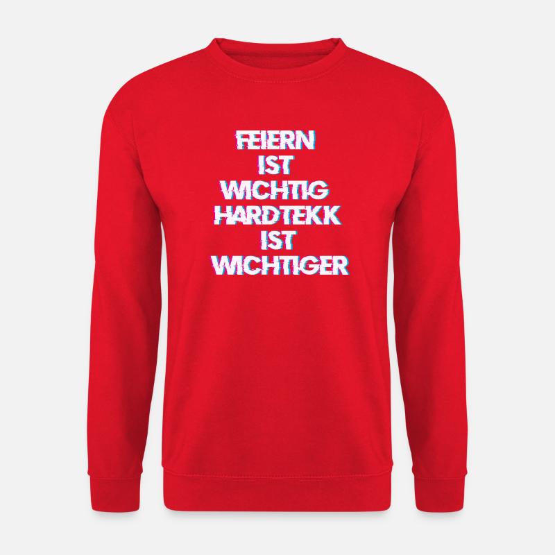 Hardtekk Tekk - Unisex Pullover - Rot