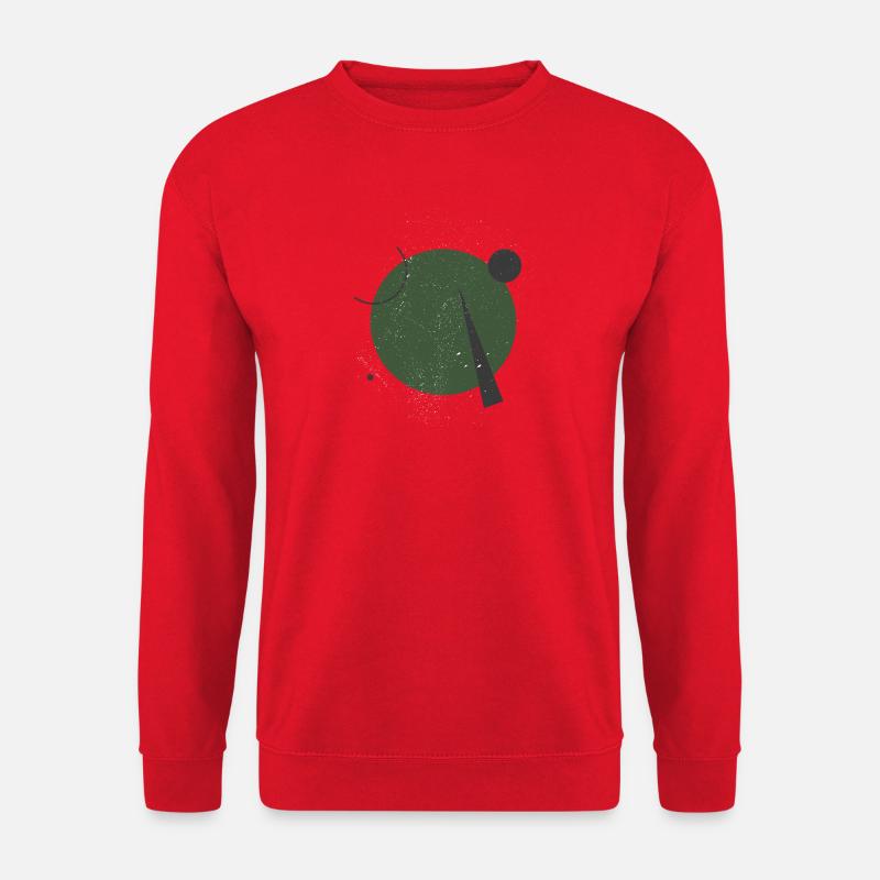 Trendige Formen - Unisex Pullover - Rot