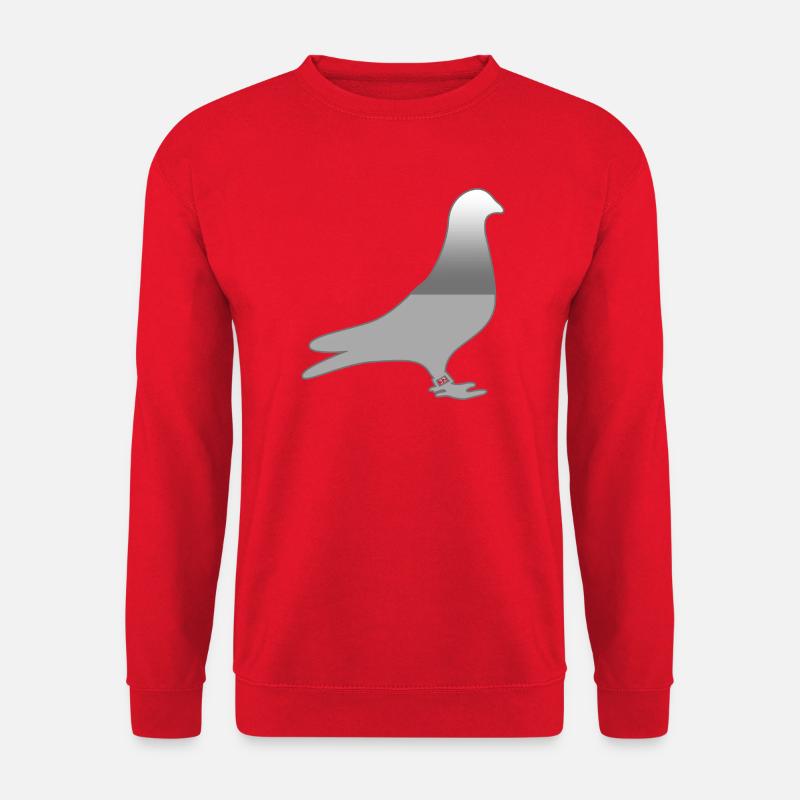 Tauben - Unisex Pullover - Rot