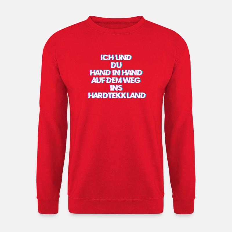 Hardtekk Tekk - Unisex Pullover - Rot