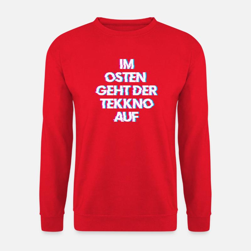 Hardtekk Tekk - Unisex Pullover - Rot