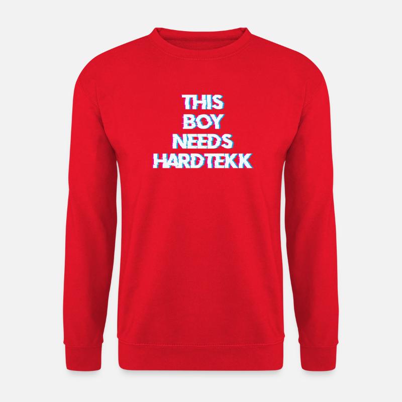 Hardtekk Tekk - Unisex Pullover - Rot