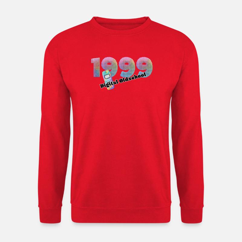 1999 – Digital threshold - Unisex Sweatshirt - red