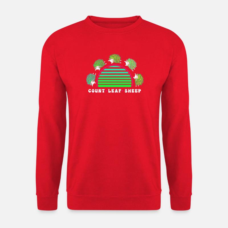 Schnecke - Unisex Pullover - Rot