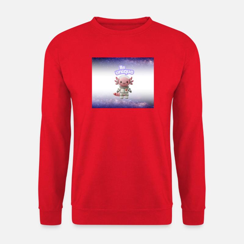Be Unique Kuschel-Astronaut - Unisex Pullover - Rot