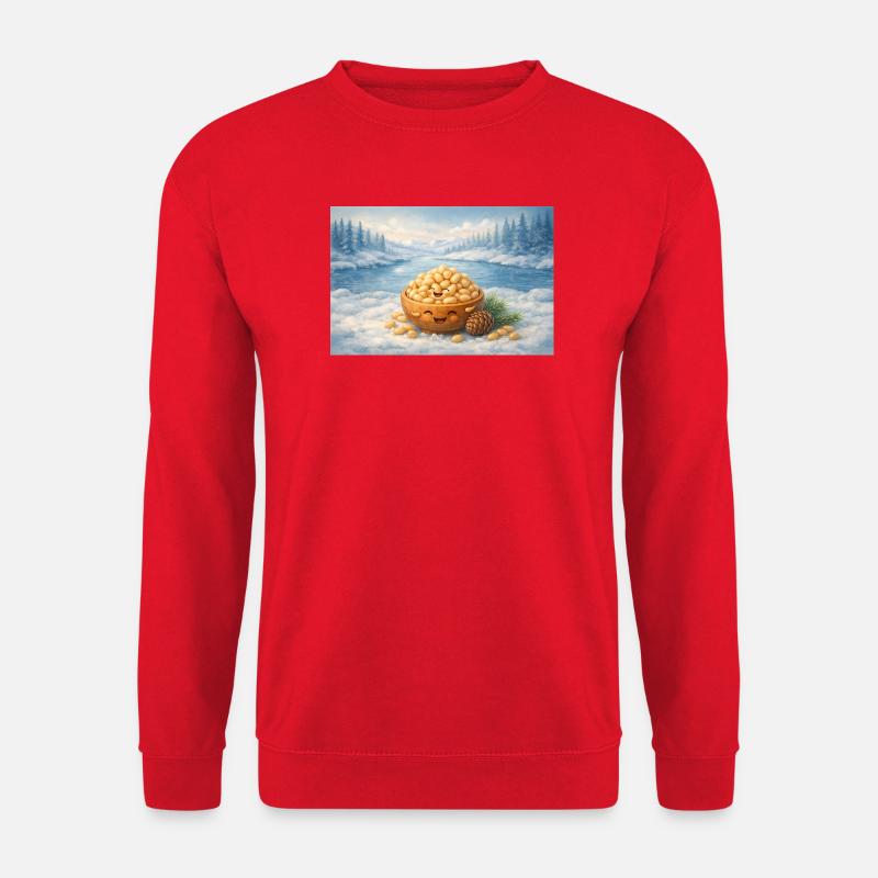 Pinienkerne - Unisex Pullover - Rot