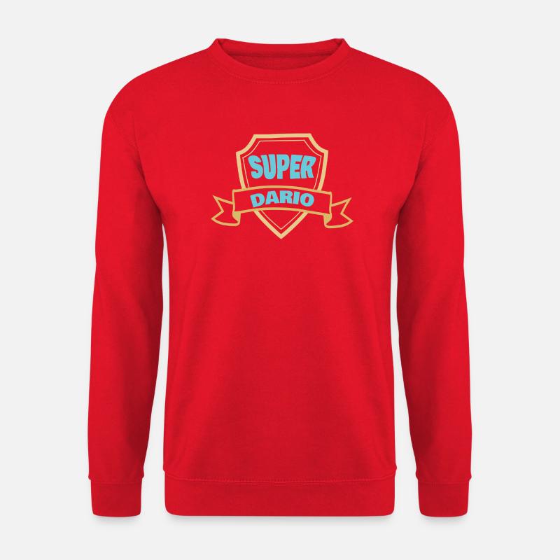 Geschenk für Dario - Unisex Pullover - Rot