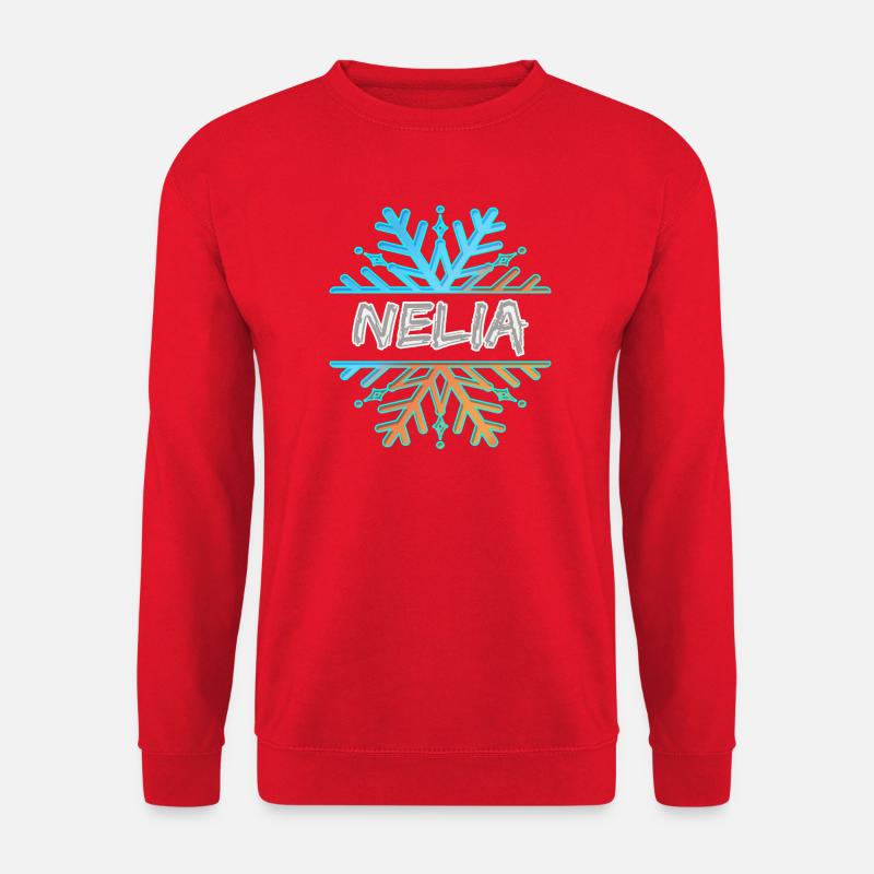 Nelia Nelia - Unisex Pullover - Rot