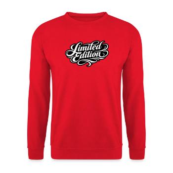 Limited edition - Unisex Sweatshirt - red - Front - Alina (178cm) & Michal (187cm)