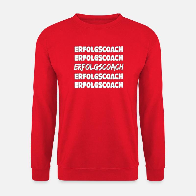 Erfolgscoach - Unisex Pullover - Rot