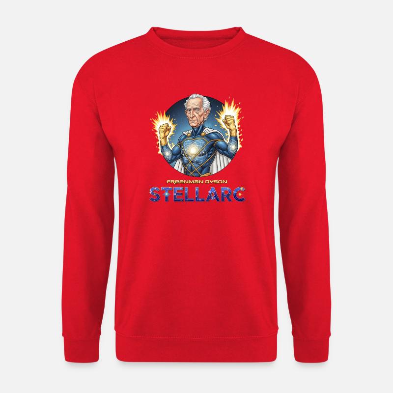 Stellarc Kosmischer Held - Unisex Pullover - Rot
