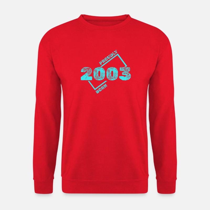 2003 - Unisex Sweatshirt - red