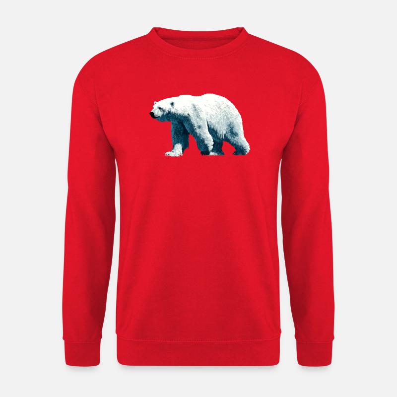 Polar Bear Polar Bear - Unisex Sweatshirt - red