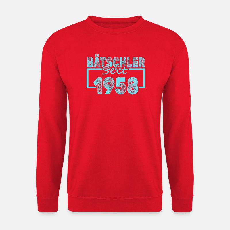Spruch 1958 - Unisex Pullover - Rot