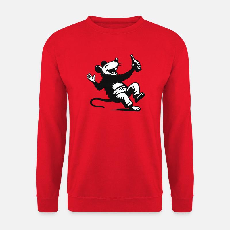 Partymaus - Unisex Pullover - Rot
