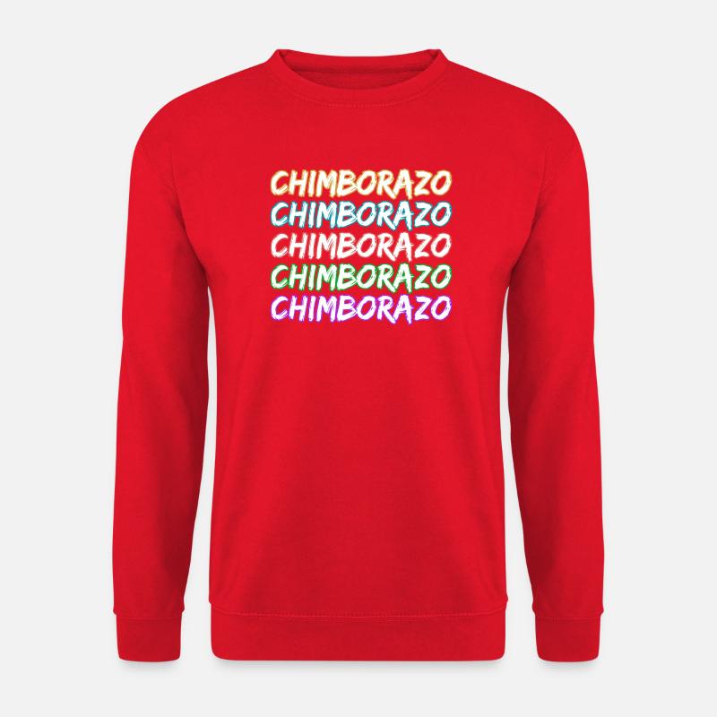 Climbing Chimborazo - Unisex Sweatshirt - red