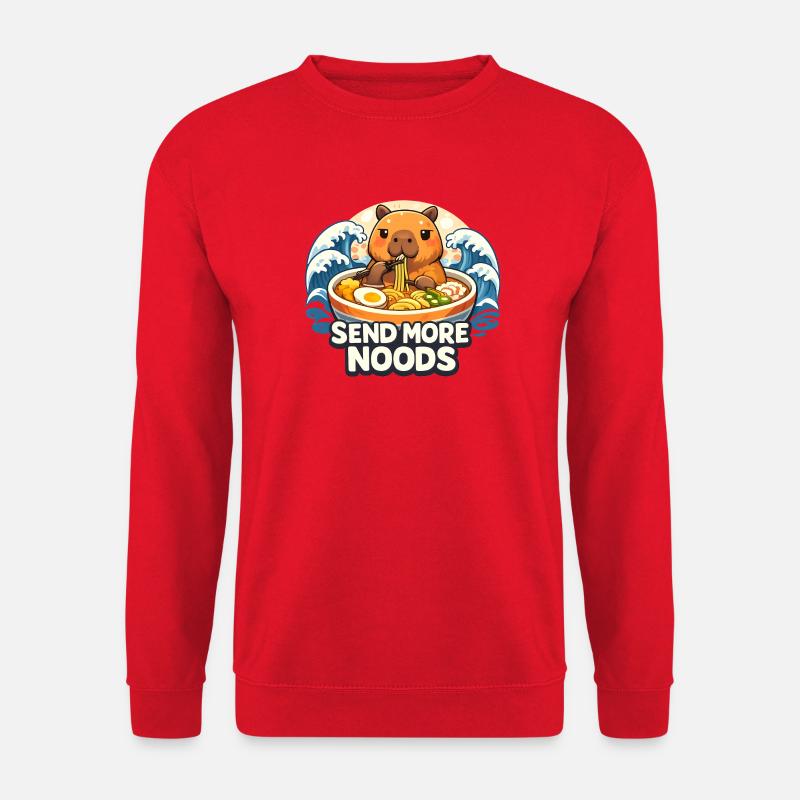 Send More Noods - Unisex Sweatshirt - red