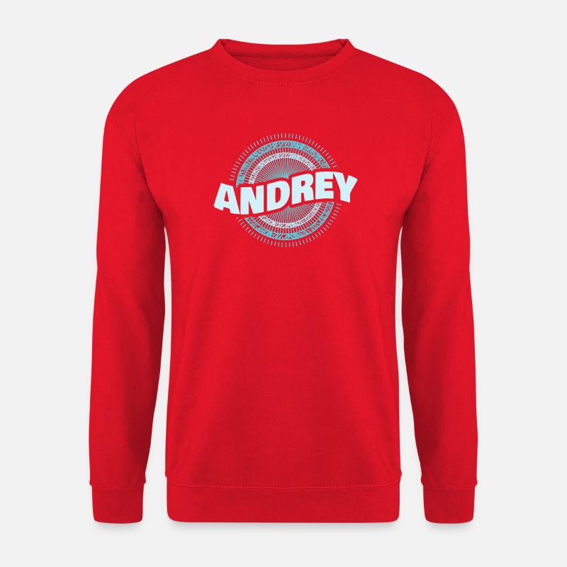Andrey - Unisex Sweatshirt - red