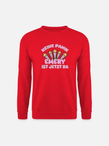 Frauenname Emery - Unisex Pullover - Rot