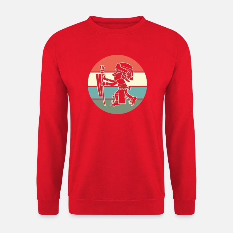 Inca du calendrier maya aztèque - Sweat-shirt Unisexe - rouge