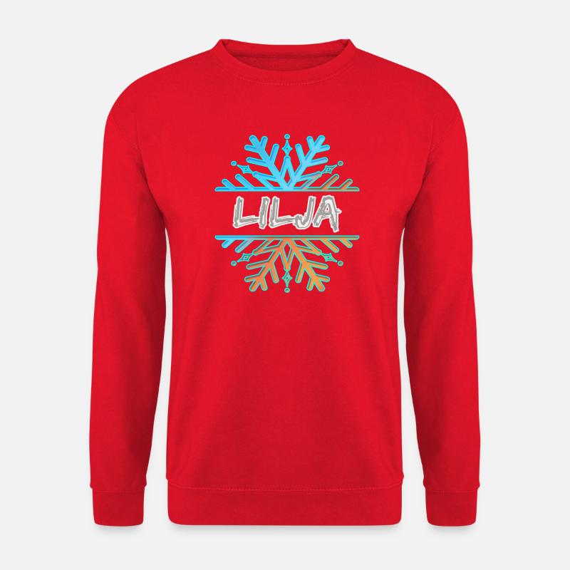 Lilja Lilja - Unisex Pullover - Rot