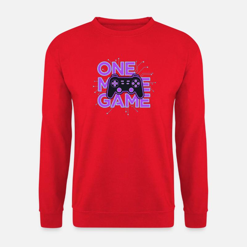 Ein Spielcontroller-Neon-Schaltkreis - Unisex Pullover - Rot