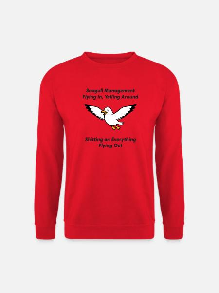 Seagull Management Chaos - Unisex Sweatshirt - red