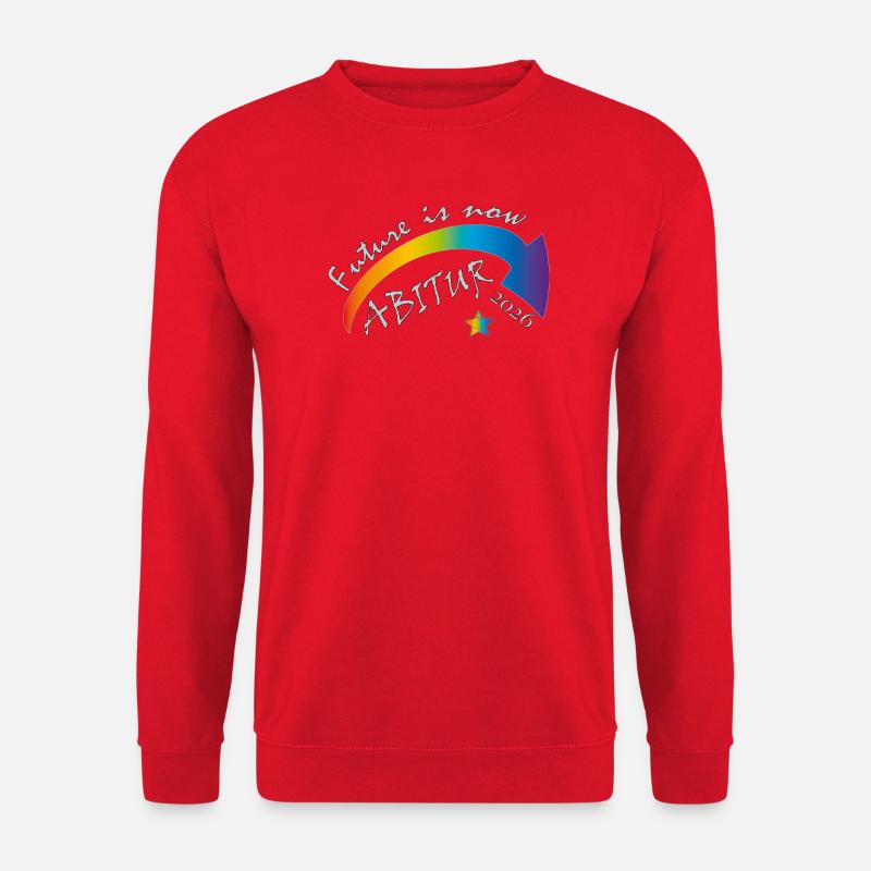 Future Now Abitur 2026 - Unisex Sweatshirt - red