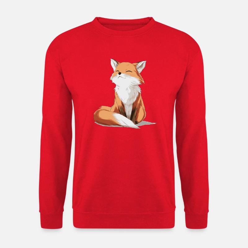 süßer Fuchs - Unisex Pullover - Rot