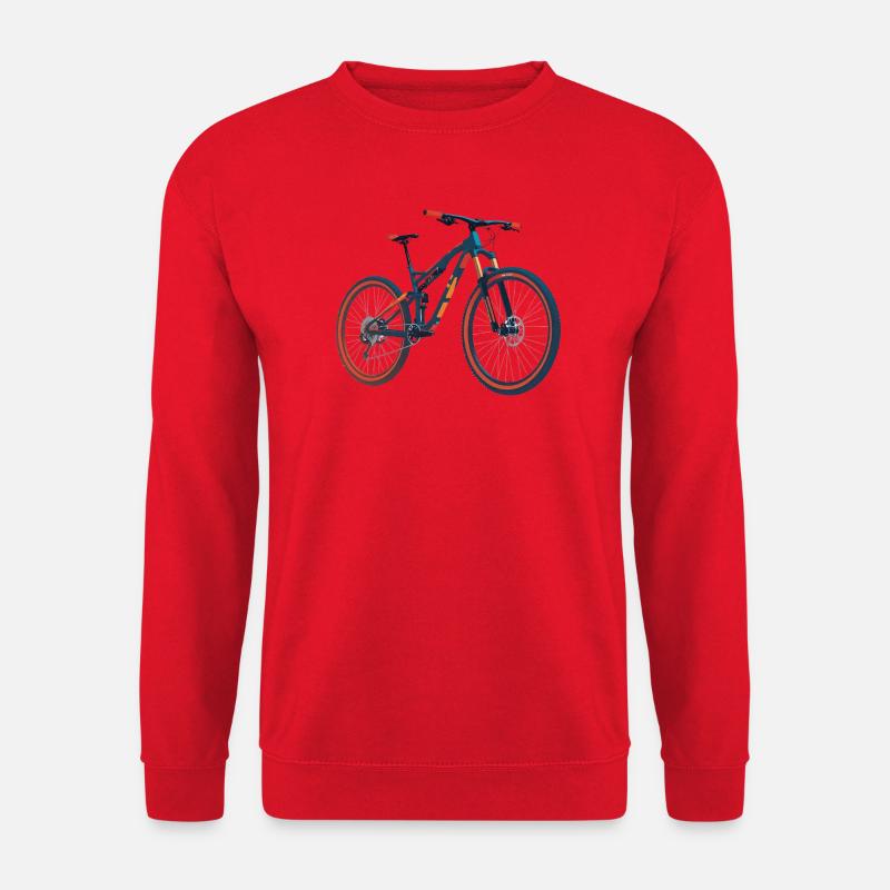 MTB Fully - Unisex Sweatshirt - red