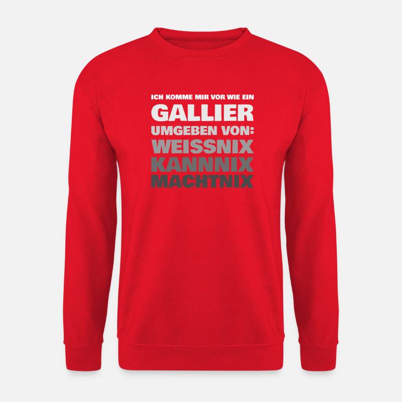 I feel like a Gaul - Unisex Sweatshirt - red