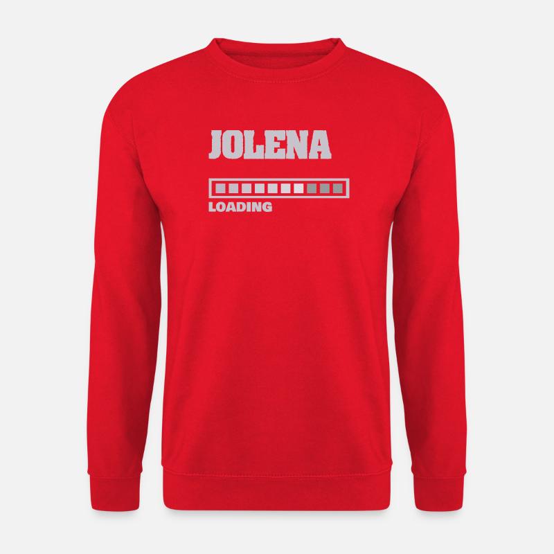 Geschenk für Jolena - Unisex Pullover - Rot