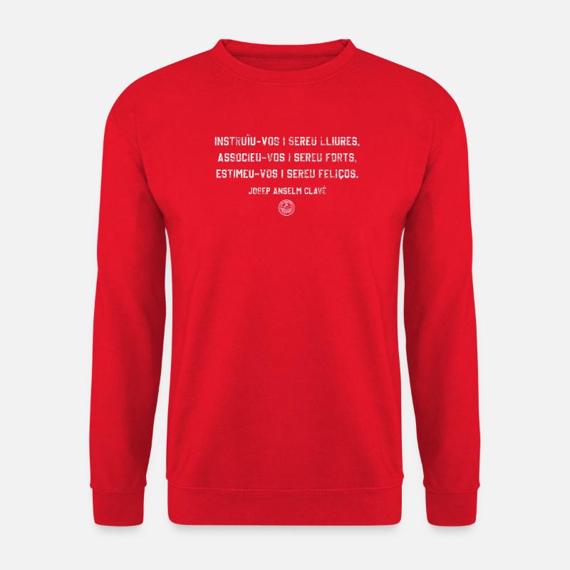 Nagel - Unisex Pullover - Rot