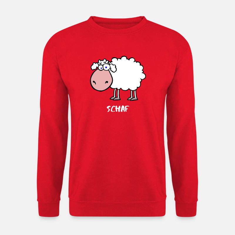Schaf - Unisex Pullover - Rot