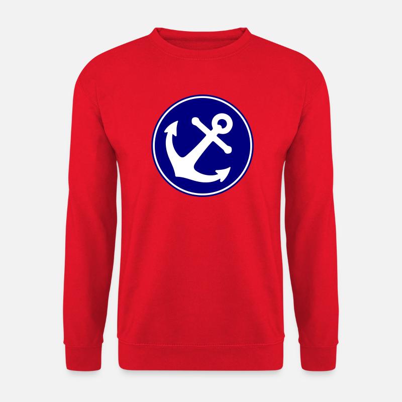 Anker Symbol - Unisex Pullover - Rot
