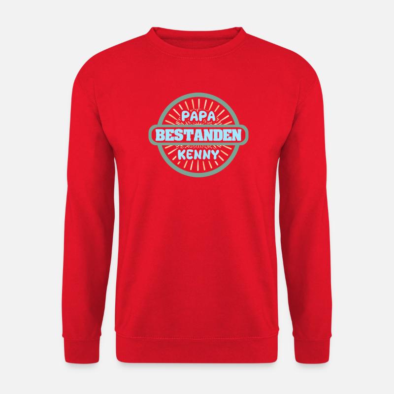 Kenny als Vorname - Unisex Pullover - Rot