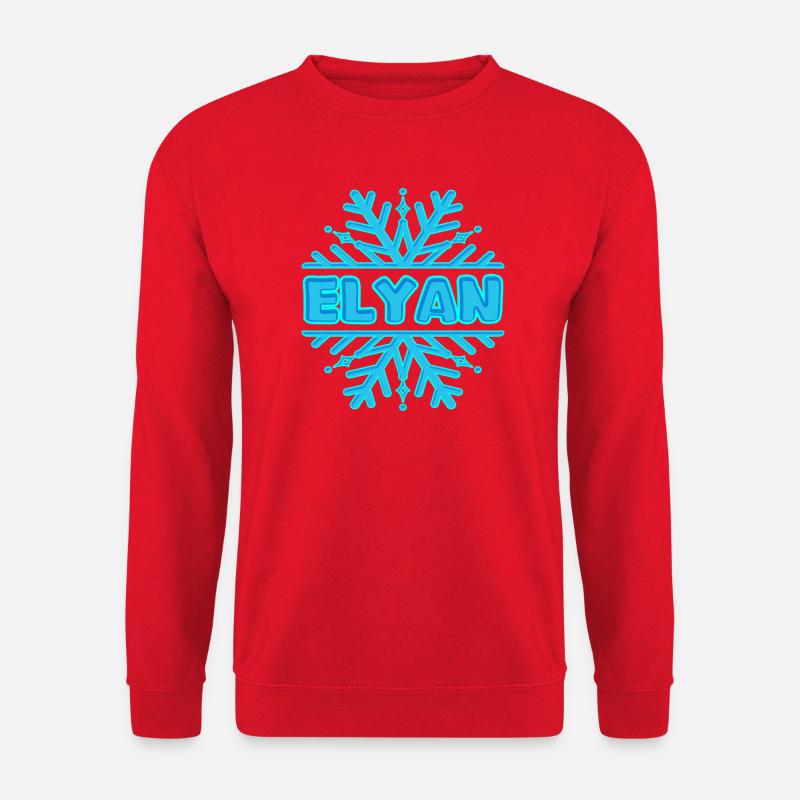 Elyan - Unisex Sweatshirt - red