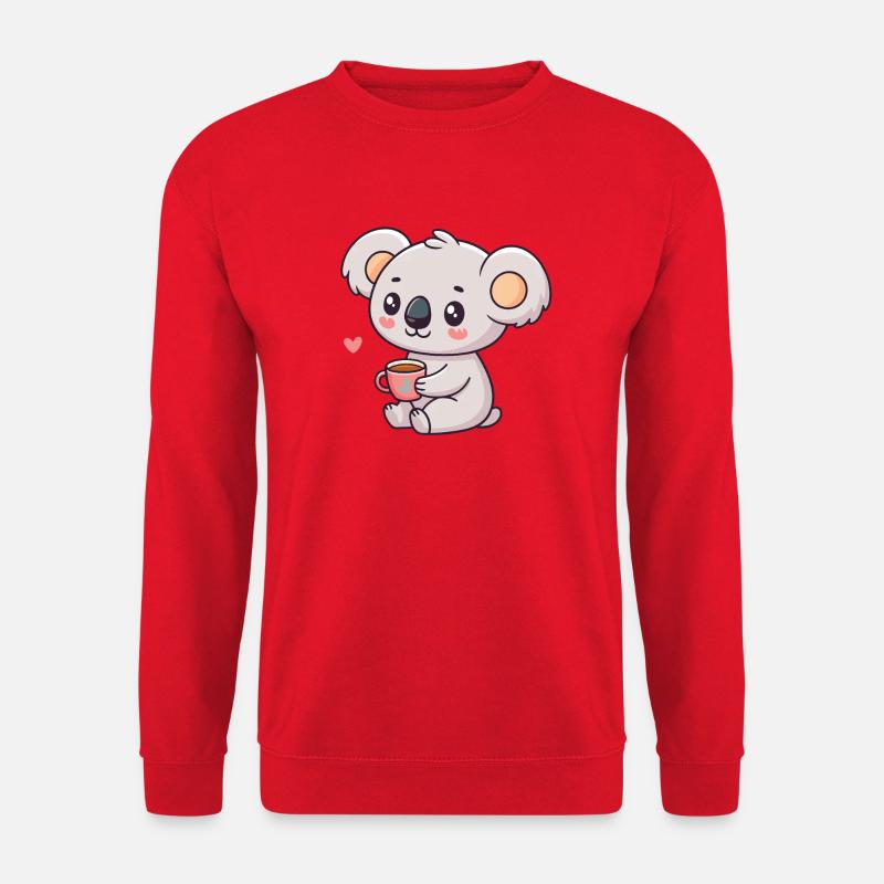 Koala-Süßtee - Unisex Pullover - Rot